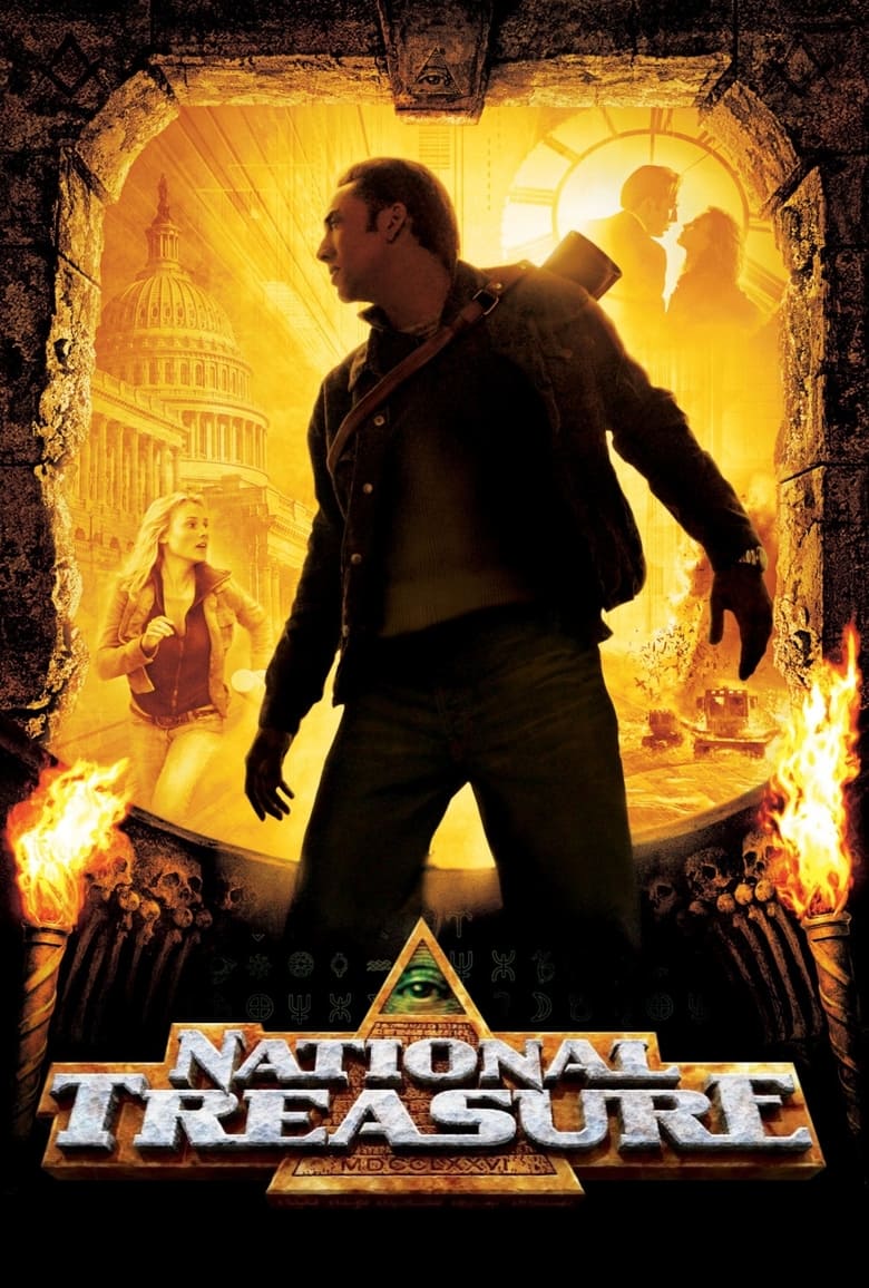 دانلود فیلم National Treasure 2004 گنجینه ملی