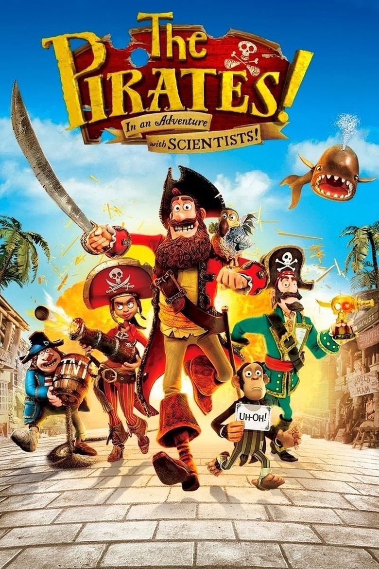 دانلود فیلم The Pirates! Band of Misfits 2012 دزدان دریایی! گروهی از ناجورها